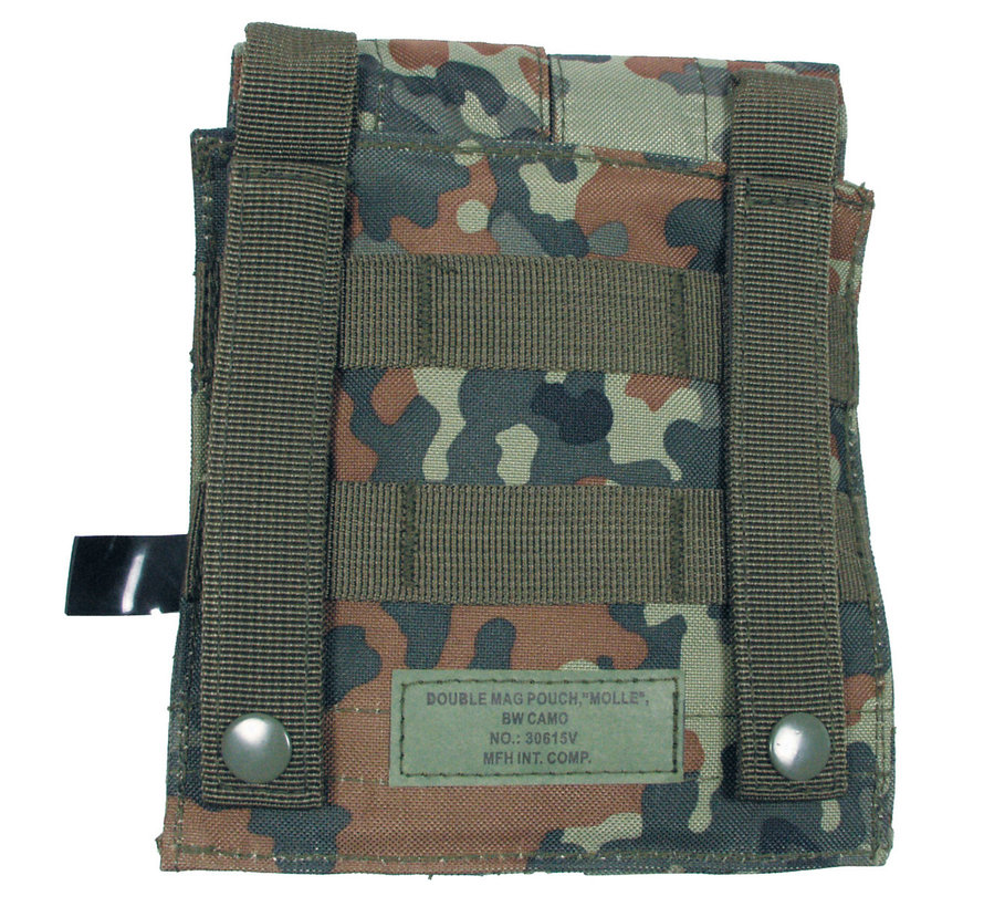 MFH - Munitie zakje  -  Dubbele  -  "MOLLE"  -  BW camo