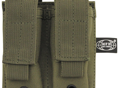 MFH MFH - Porte chargeur - double - petit "MOLLE" - olive