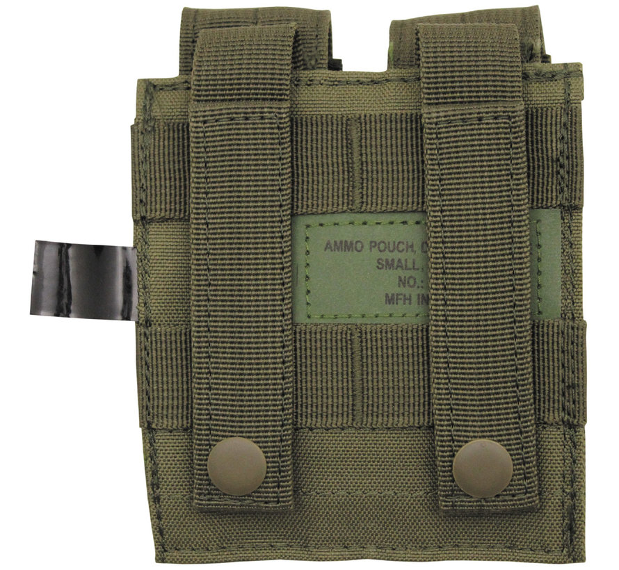 MFH - Porte chargeur -  double -  petit "MOLLE" -  olive