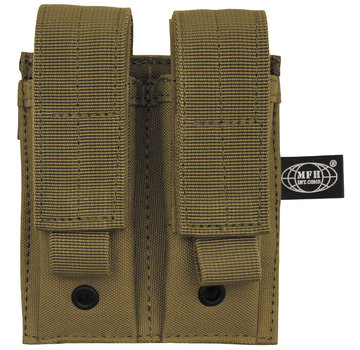 MFH MFH - porte chargeur -  "Molle" -  double -  coyote tan