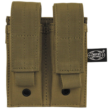 MFH MFH - porte chargeur - "Molle" - double - coyote tan