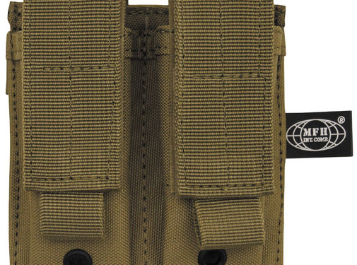 MFH MFH - Munitie zakje - Dubbele - Kleine - "MOLLE" - coyote tan