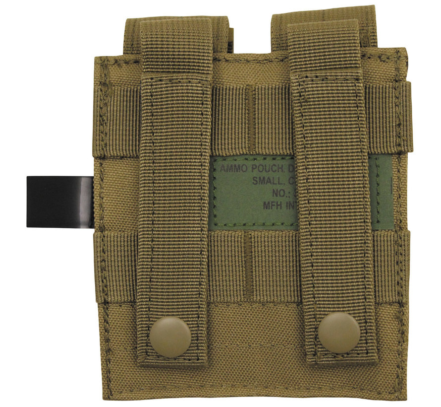 MFH - Magazintasche -  2-fach -  klein -  "MOLLE" -  coyote tan