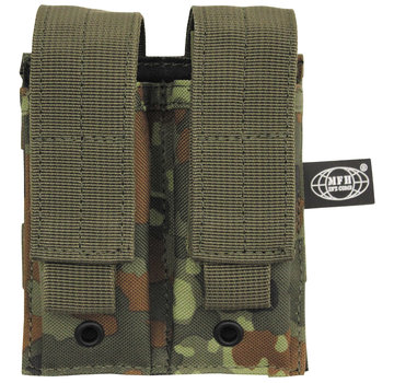 MFH MFH - Magazintasche -  2-fach -  klein -  "MOLLE" - flecktarn