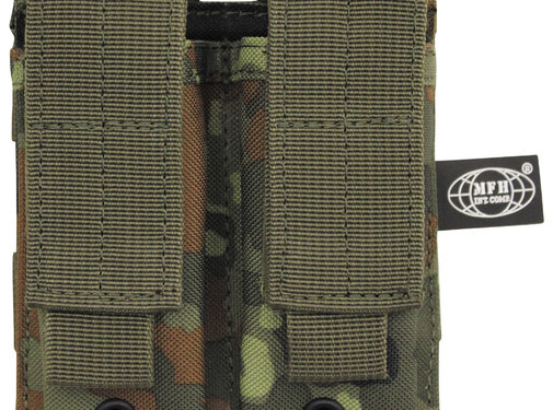 MFH MFH - Munitie zakje  -  Dubbele  -  Kleine  -  "MOLLE"  -  BW camo