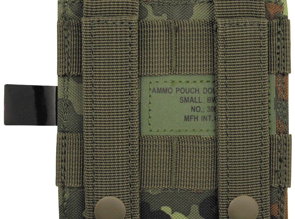 MFH MFH - Munitie zakje  -  Dubbele  -  Kleine  -  "MOLLE"  -  BW camo