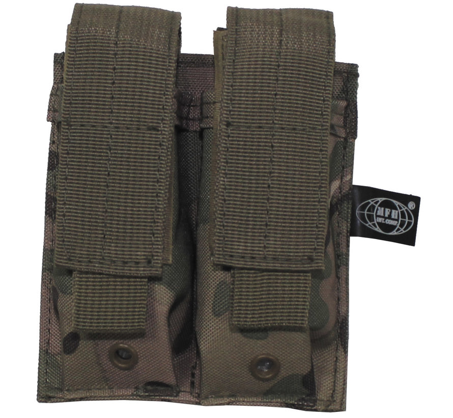 MFH - Magazintasche -  2-fach -  klein -  "MOLLE" -  operation-camo