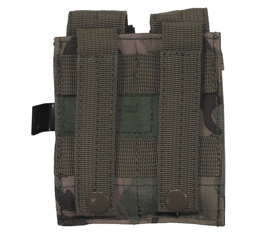 MFH - Magazintasche -  2-fach -  klein -  "MOLLE" -  operation-camo