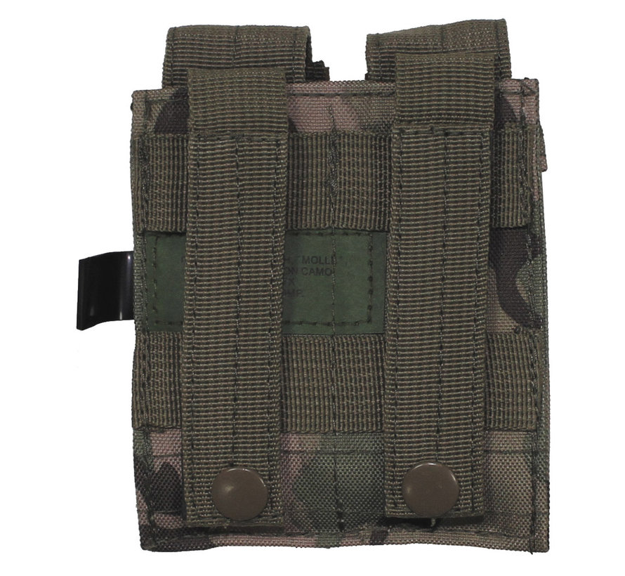 MFH - porte chargeur -  "Molle" -  double -  operation camou