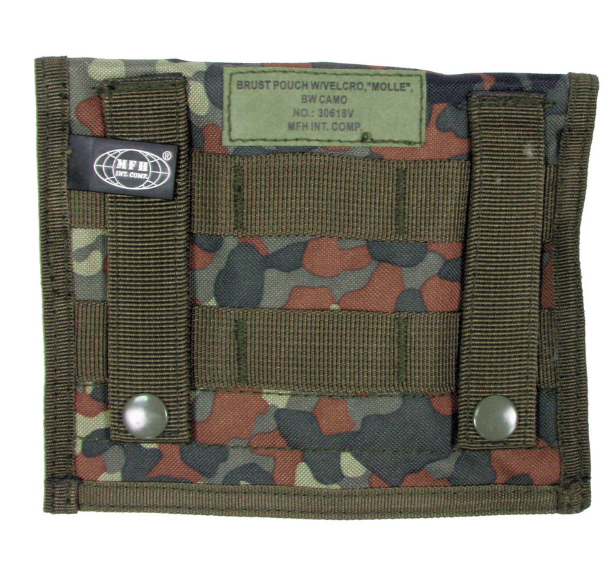 MFH - Borstzakje  -  "MOLLE"  -  BW camo