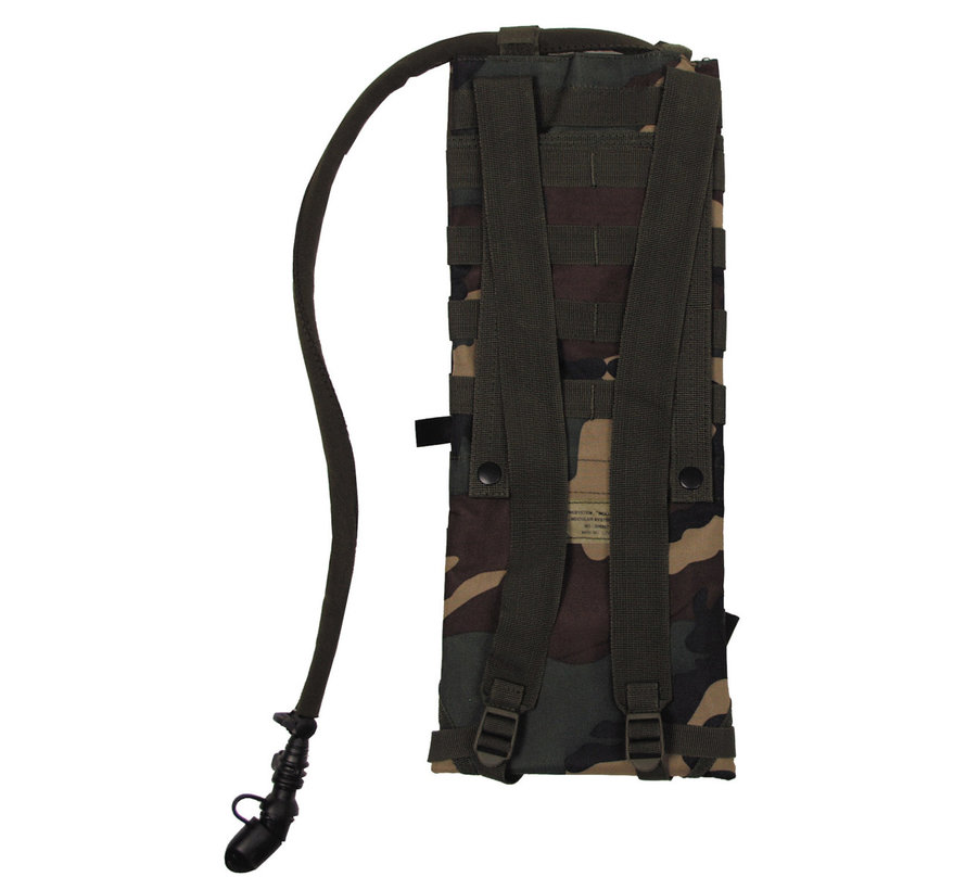 MFH - Hydratatiepakket  -  "MOLLE"  -  2  -  5 l  -  met TPU Bladder  -  Woodland