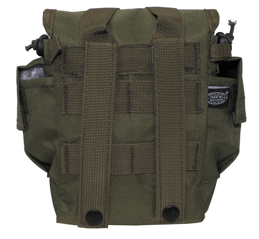 MFH - Trinkflaschen Tasche - "MOLLE" - oliv