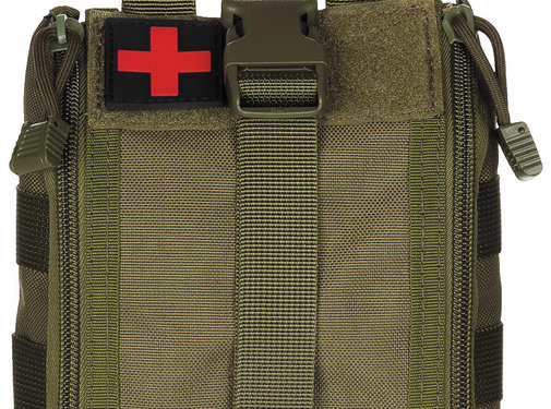 MFH MFH - Pochette - premiers soins - petite - "MOLLE" - vert