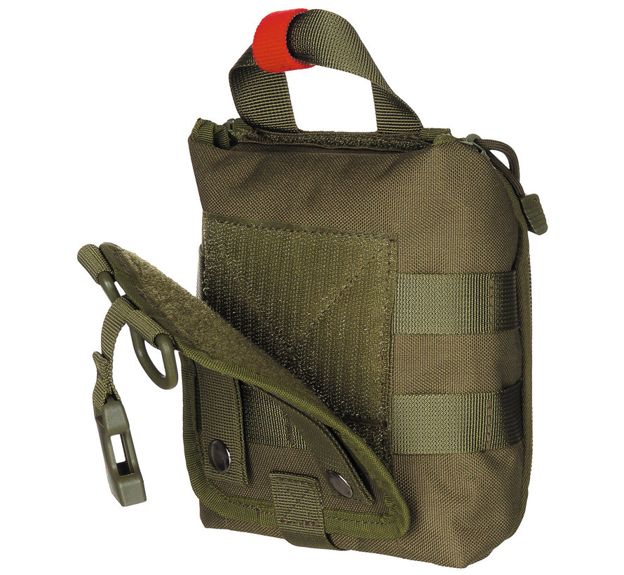 MFH - Pochette - premiers soins - petite - "MOLLE" - vert