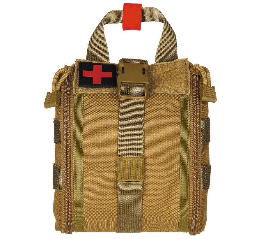 MFH - Pouch  -  Eerste hulp  -  Kleine  -  "MOLLE"  -  coyote tan