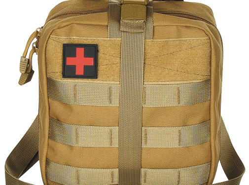 MFH MFH - Pouch - Eerste hulp - Grote - "MOLLE" - coyote tan