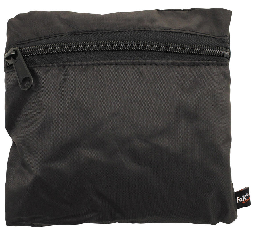Fox Outdoor - Bekleidungstasche -  faltbar -  schwarz