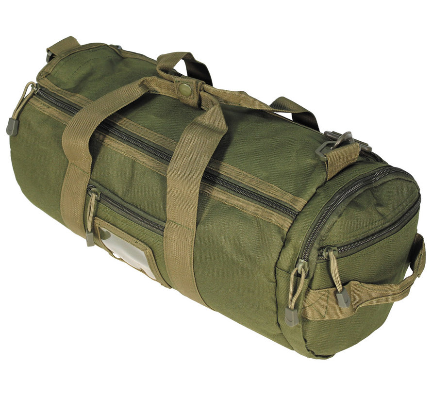 Max Fuchs - Einsatztasche -  rund -  "MOLLE" -  oliv