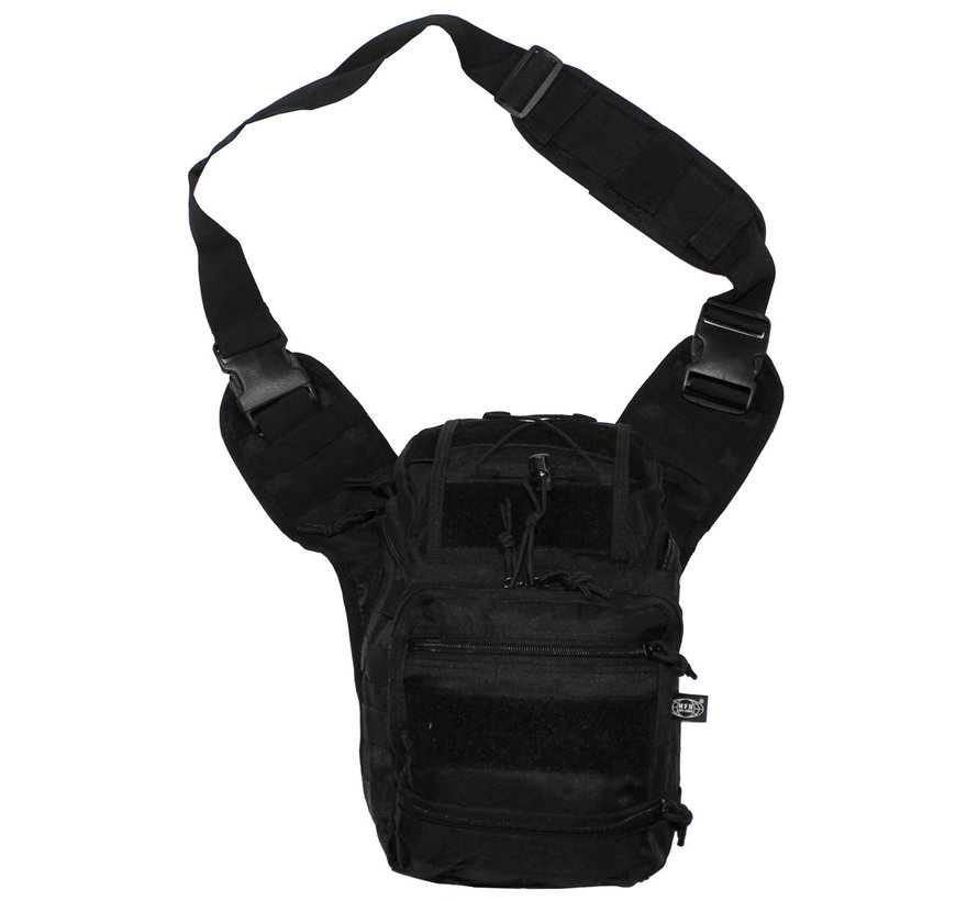 MFH - Schulter-Umhängetasche - "Deluxe" - schwarz