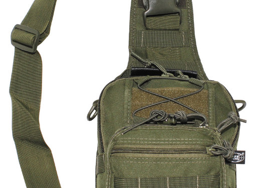 MFH MFH - Schulter-Umhängetasche - "MOLLE" - oliv