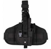 MFH MFH - Pistolenbeinholster -  "MOLLE" -  rechts -  schwarz