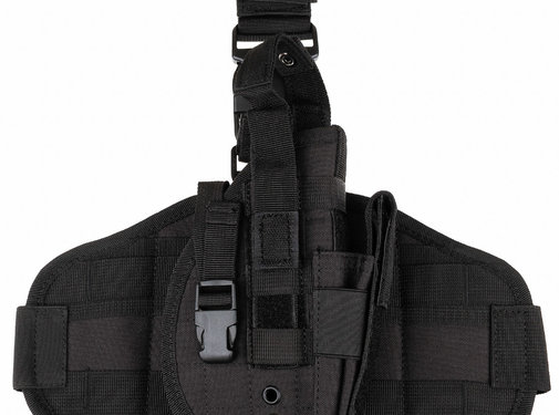 MFH MFH - Holster - "MOLLE" - sangles de cuisse et ceinturon - noir