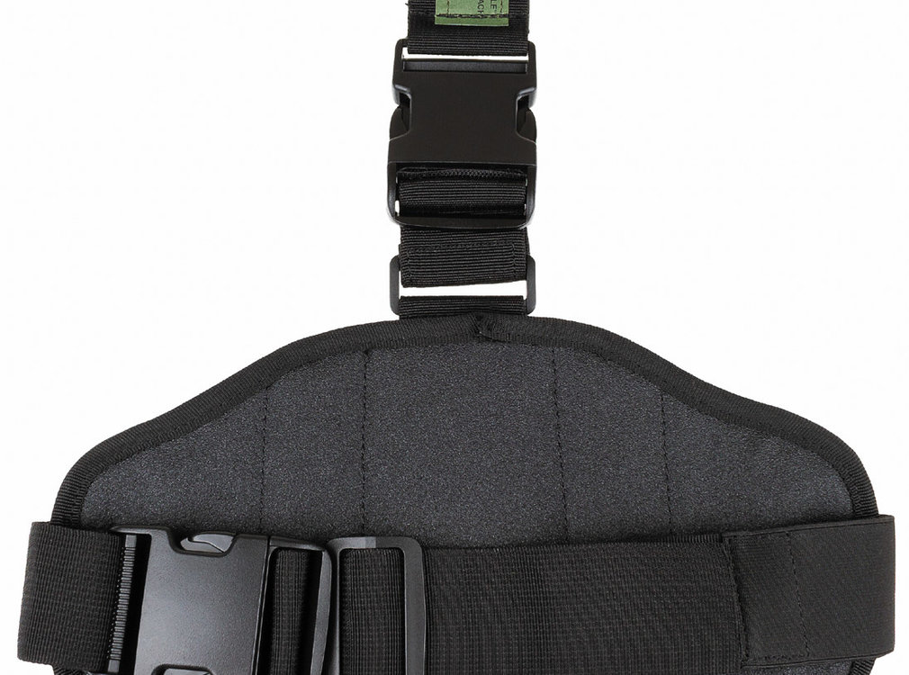 MFH MFH - Pistolenbeinholster -  "MOLLE" -  rechts -  schwarz