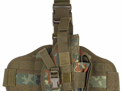 MFH MFH - Pistolenbeinholster -  "MOLLE" -  rechts -  flecktarn