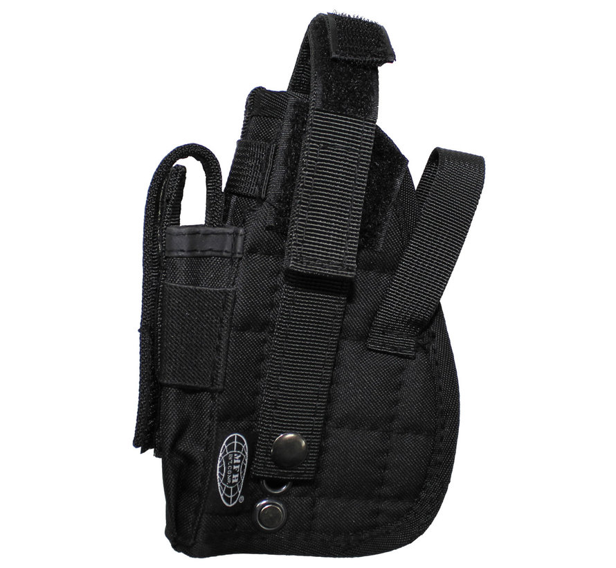 MFH - Pistool Holster  -  "MOLLE"  -  Recht  -  Zwarte