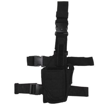 MFH MFH - Pistolenbeinholster - schwarz - verstellbar - rechts