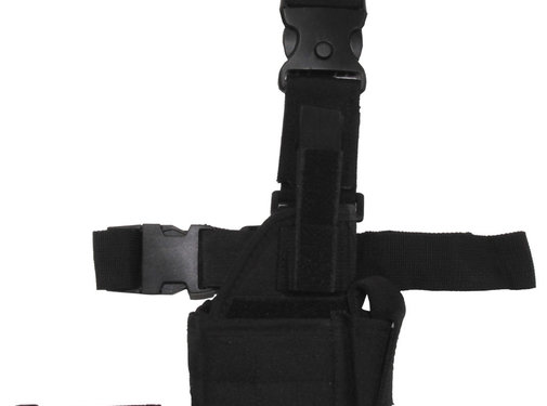 MFH MFH - Pistolenbeinholster - schwarz - verstellbar - rechts