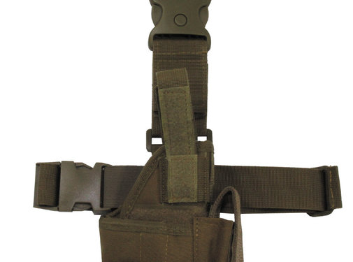 MFH MFH - Pistolenbeinholster -  coyote -  verstellbar -  rechts