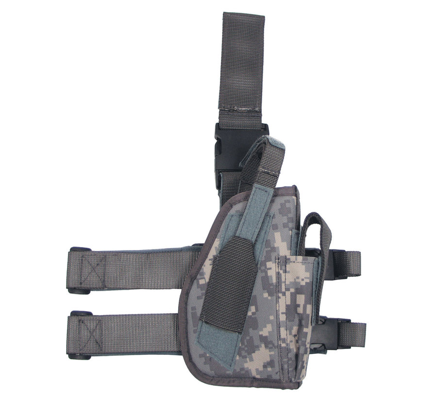 MFH - Holster -  AT-digital -  fix. cuisse et ceinture -  droit