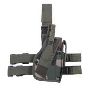 MFH MFH - Holster -  woodland -  fix. cuisse et ceinture -  droit