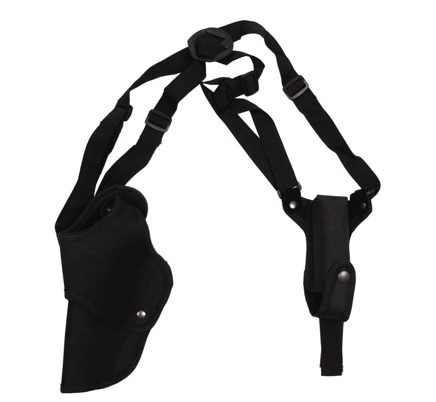 MFH - Pistolenschulterholster -  links -  schwarz