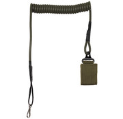 MFH MFH - Lanyard voor Pistol  -  OD groen  -  met karabijn