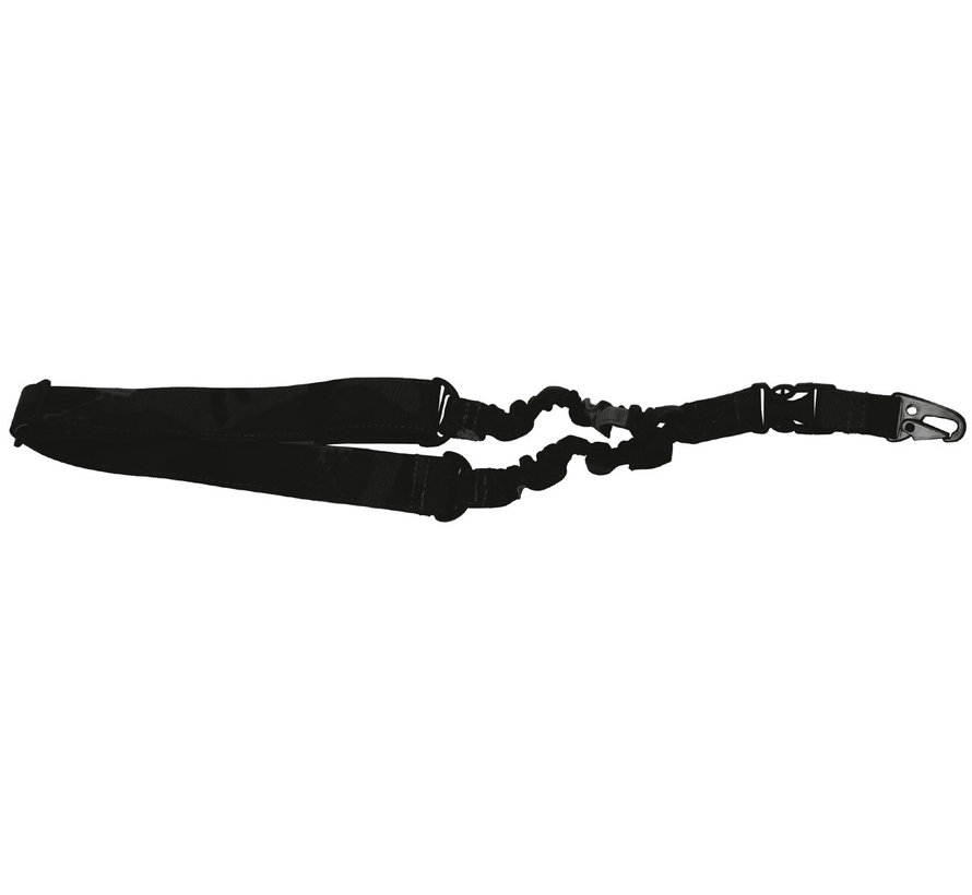 MFH - Benji bretelle pour fusil -  noir -  fixation par mousqueton