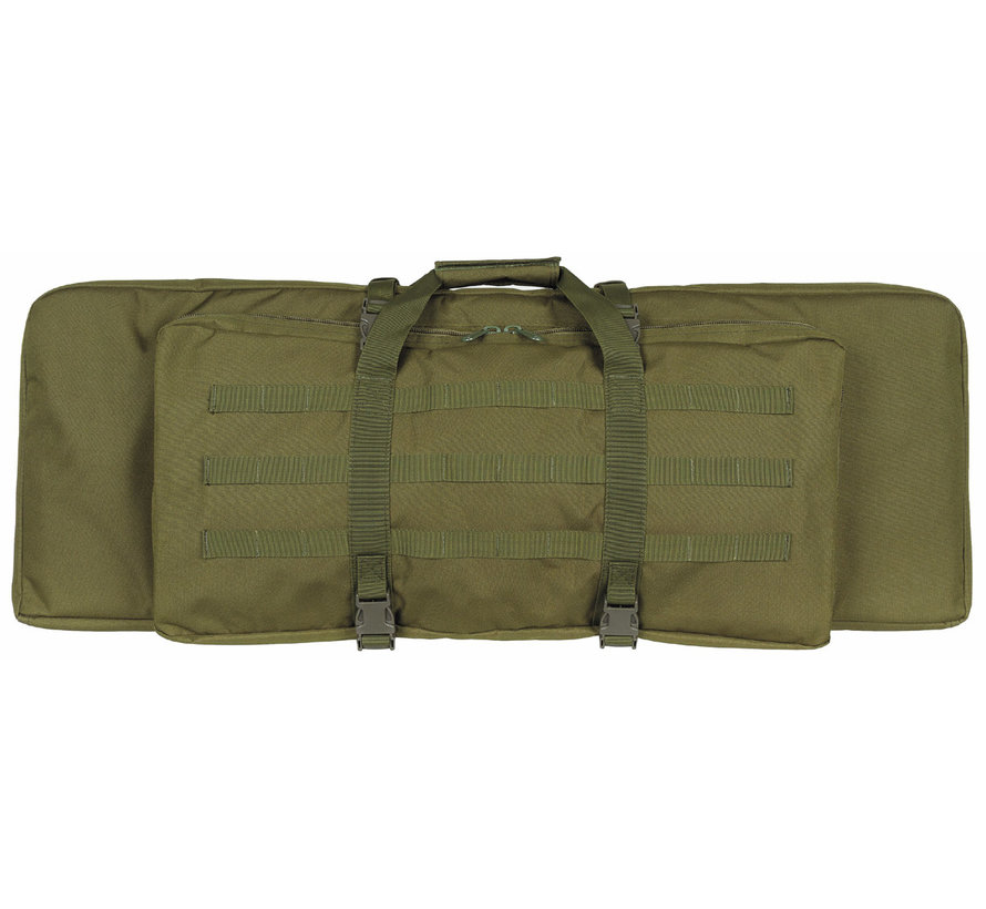 MFH - Sac de carabine -  vert -  rembourrée -  pour 2 fusils