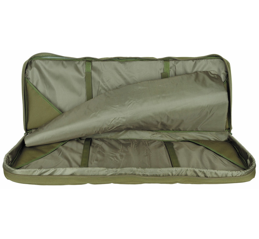 MFH - Sac de carabine -  vert -  rembourrée -  pour 2 fusils