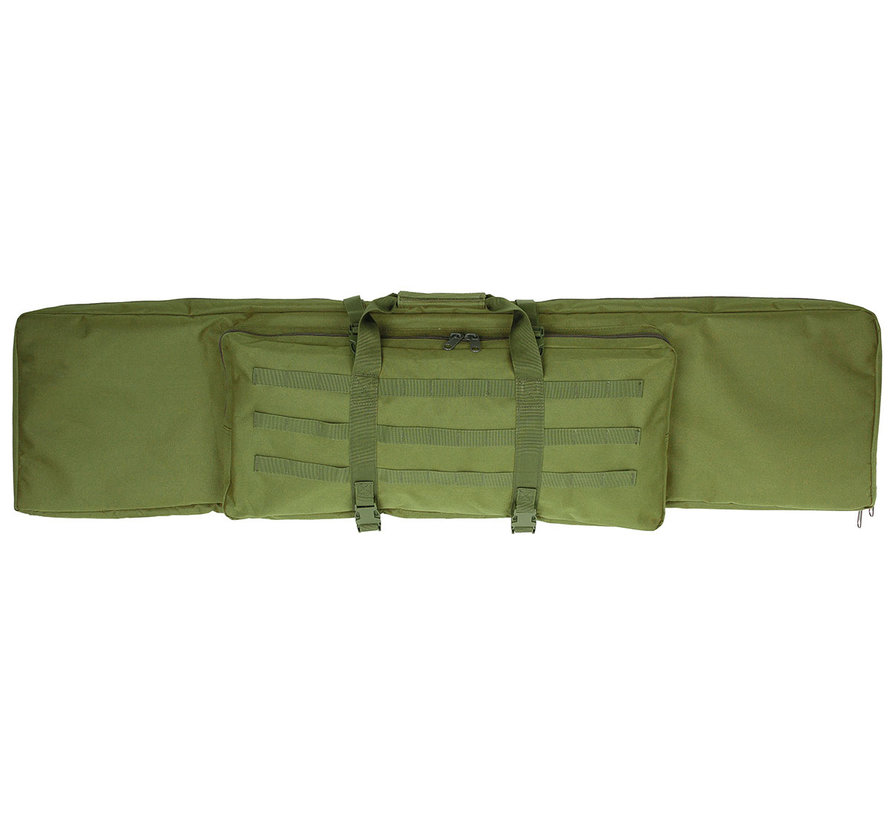 MFH - Sac de carabine -  grand -  vert -  rembourrée -  pour 2 fusils