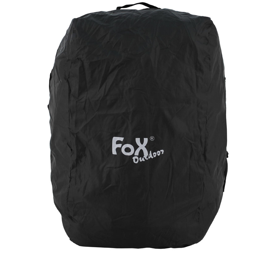 Fox Outdoor - Rugzak cover  -  "Transit I"  -  Zwarte  -  80-100 l