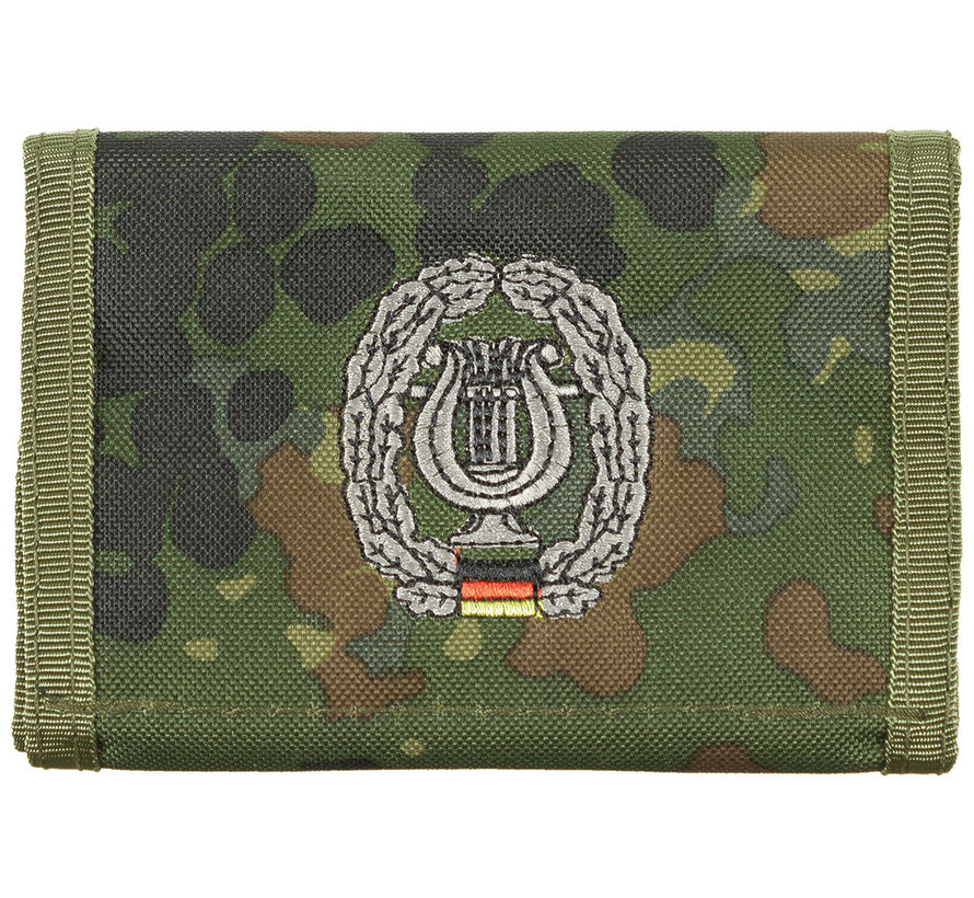 MFH - BW Geldbörse -  flecktarn -  "Musikkorps"