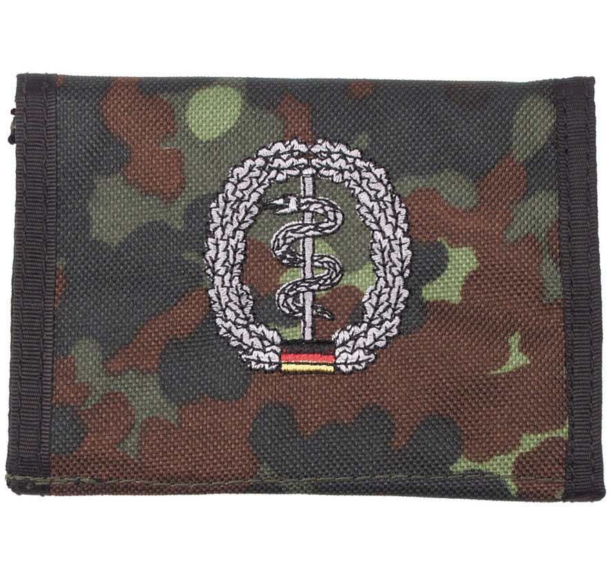 MFH - BW Geldbörse -  flecktarn -  "Sanitäter"