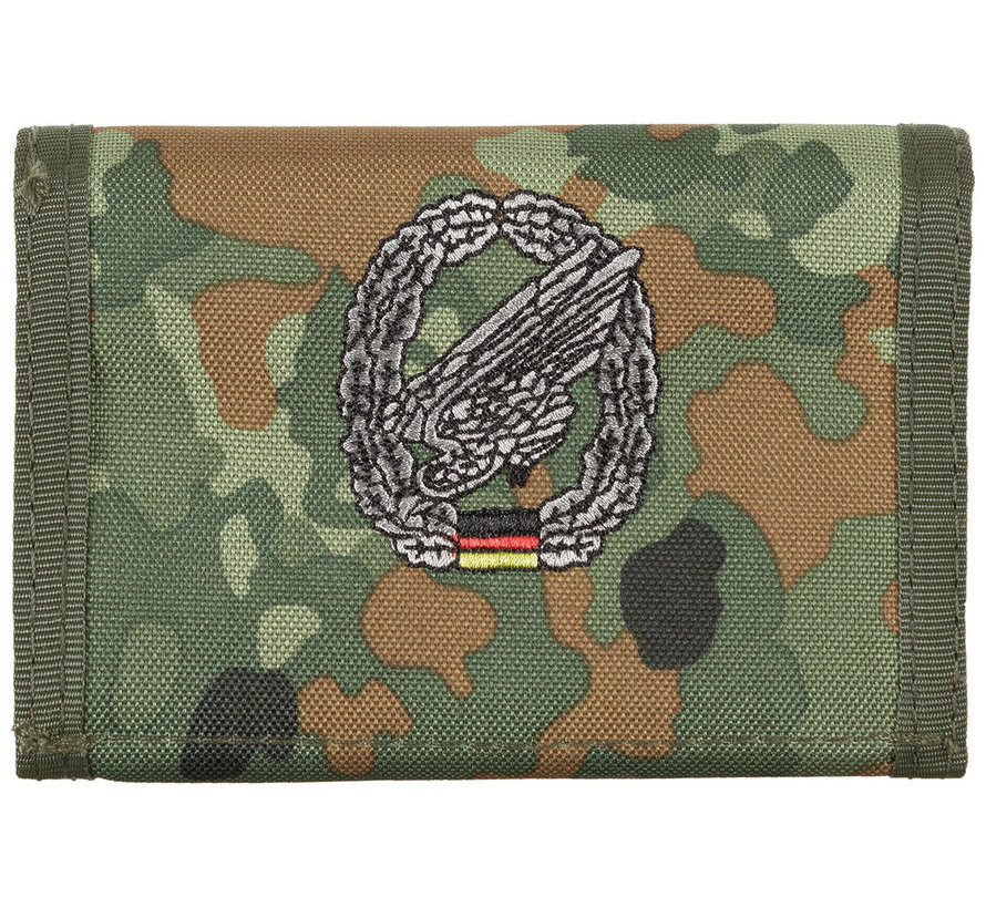 MFH - BW Geldbörse -  flecktarn -  "Fallschirmjäger"