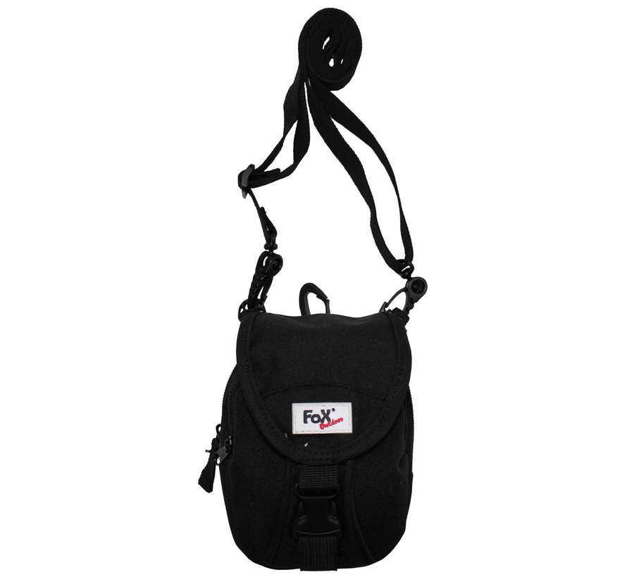 Fox Outdoor - Sacoche appareil photo - grand - noir - env. 13 x 9 x 4 - 5 cm