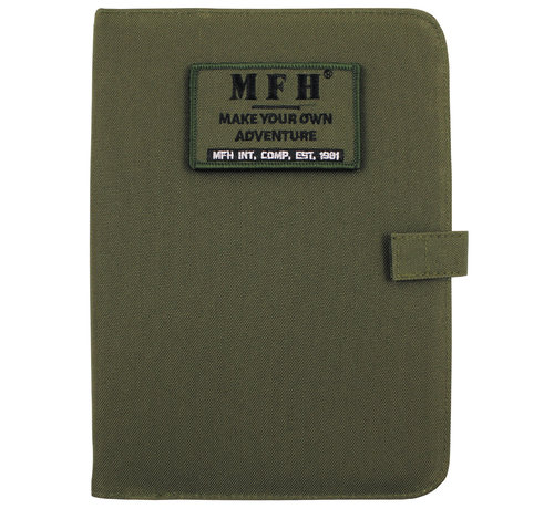 MFH MFH - Cahier -  A5 -  vert -  reliure à anneaux -  feuilles