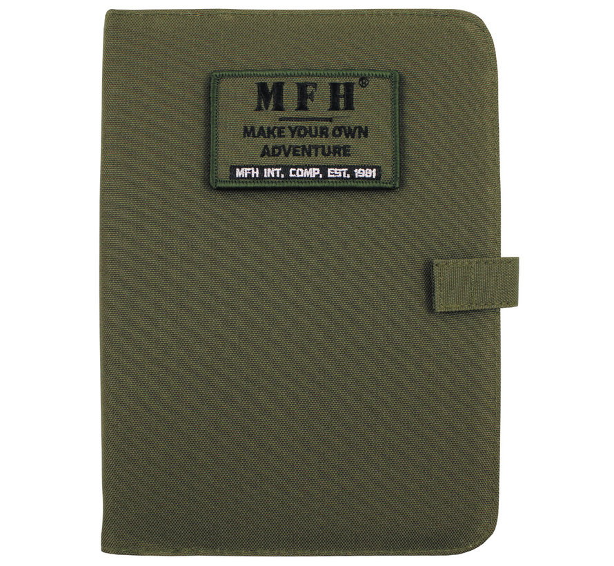 MFH - Cahier -  A5 -  vert -  reliure à anneaux -  feuilles