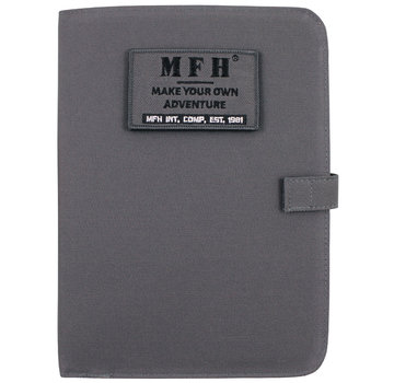 MFH MFH - Cahier -  A5 -  urban gris -  reliure à anneaux -  feuilles