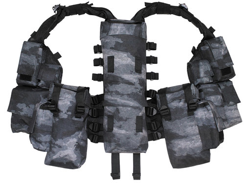 MFH MFH - Gilet tactique -  avec plusieurs poches -  HDT camou gris