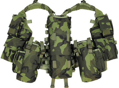MFH MFH - Tactisch Vest  -  verschillende zakken  -  M 95 CZ camo